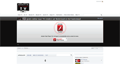 Desktop Screenshot of gratisinternettv.nl